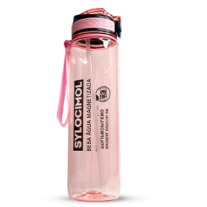 Squeeze Timol - Transparent pink 1000ml - Image 1